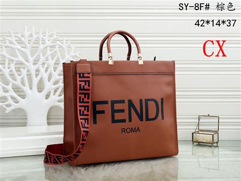 fendi shoulder bag fake|fendi bag with thick strap.